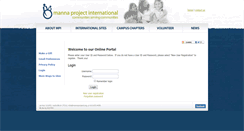 Desktop Screenshot of community.mannaproject.org